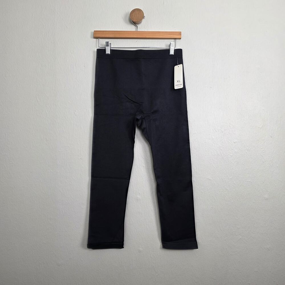 NWT Empetua Shapermint Seamless Mid Rise Shaping Capri Leggings Black XL - Picture 8 of 13